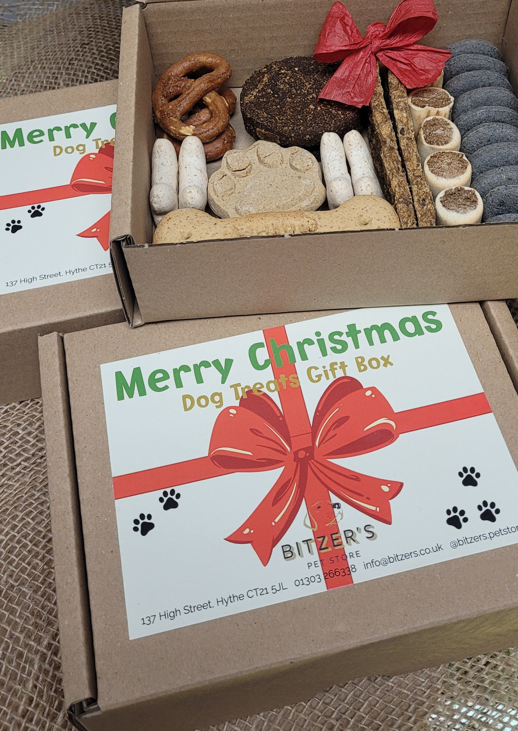 Bitzer's Celebration Biscuit Box